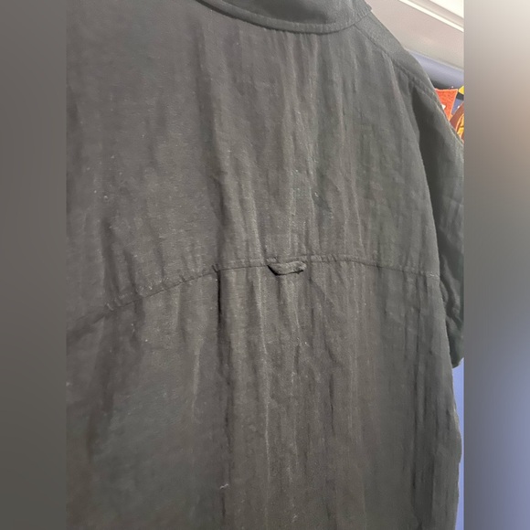 WILD FABLE oversized linen tshirt blouse M - Picture 2 of 8